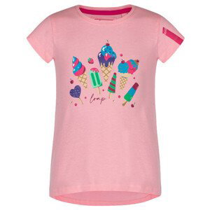 Dětské triko Loap Besnuda Dětská velikost: 112-116 / Barva: růžová