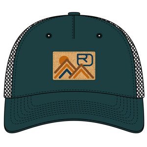 Kšiltovka Ortovox Corky Trucker Cap Obvod hlavy: 58 cm / Barva: zelená