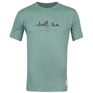 Pánské tričko Hannah Grem Velikost: M / Barva: tmavě zelená