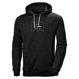 Pánská mikina Helly Hansen F2F Organic Cotton Hoodie Velikost: L / Barva: tmavě šedá