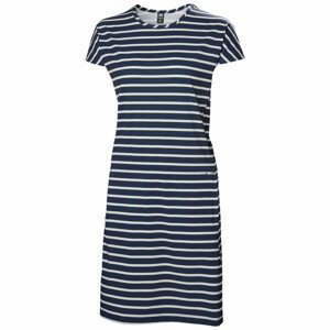Dámské šaty Helly Hansen W Thalia Summer Dress 2.0 Velikost: M / Barva: bílá/modrá