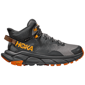 Pánské boty Hoka One One M Trail Code Gtx Velikost bot (EU): 45 1/3 / Barva: šedá/oranžová