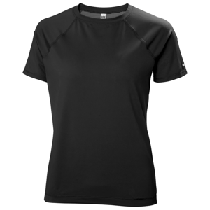 Dámské funkční triko Helly Hansen W Tech Trail Ss T-Shirt Velikost: S / Barva: černá