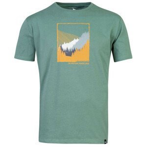Pánské tričko Hannah Ramone Velikost: M / Barva: zelená
