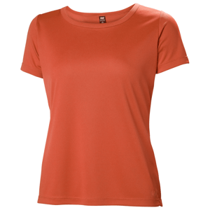 Dámské funkční triko Helly Hansen W Verglas Shade T-Shirt Velikost: S / Barva: červená