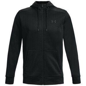 Pánská mikina Under Armour Armour Fleece FZ Hoodie Velikost: M / Barva: černá