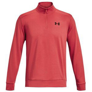 Pánská mikina Under Armour Armour Fleece 1/4 Zip Velikost: M / Barva: růžová