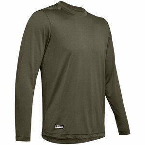 Pánské funkční triko Under Armour TAC Tech LS T Velikost: XL / Barva: tm.khaki