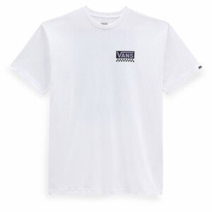 Pánské triko Vans Global Stack-B Velikost: XL / Barva: bílá