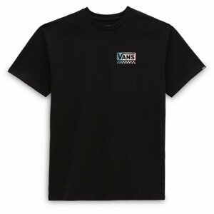 Pánské triko Vans Global Stack-B Velikost: XXL / Barva: černá