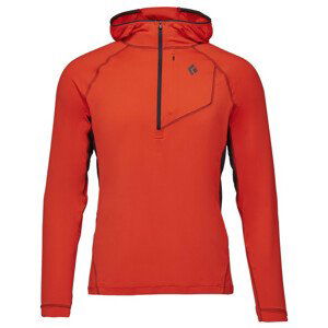 Pánská funkční mikina Black Diamond Alpenglow Pro Hoody Velikost: L / Barva: oranžová