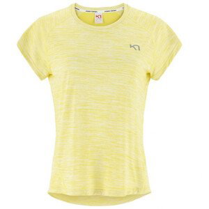 Dámské funkční triko Kari Traa Emily Short Sleeve Velikost: L / Barva: žlutá