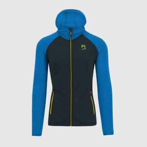 Pánská mikina Karpos Ambrizzola Full-Zip Hoodie Velikost: M / Barva: modrá