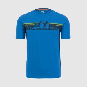 Pánské triko Karpos Giglio T-Shirt Velikost: L / Barva: modrá