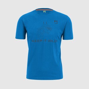 Pánské triko Karpos Botton D'Oro T-Shirt Velikost: XL / Barva: modrá