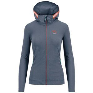 Dámská mikina Karpos Easyfrizz W Full-Zip Hoodie Velikost: L / Barva: šedá