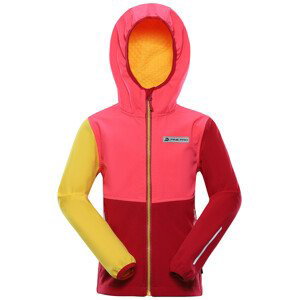 Dětská bunda Alpine Pro Grolo Dětská velikost: 116-122 / Barva: růžová