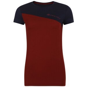 Dámské triko Alpine Pro Eriza Velikost: XS / Barva: červená/modrá