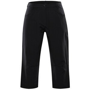 Dámské 3/4 kalhoty Alpine Pro Wedera Velikost: S / Barva: černá