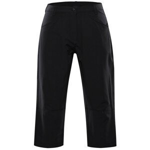 Dámské 3/4 kalhoty Alpine Pro Wedera Velikost: L / Barva: černá