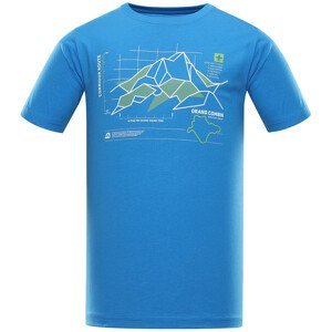 Pánské triko Alpine Pro Dafot Velikost: M / Barva: modrá