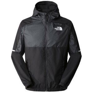 Pánská bunda The North Face Ma Wind Full Zip Velikost: L / Barva: černá/šedá