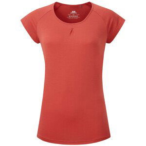 Dámské triko Mountain Equipment Equinox Wmns Tee Velikost: M / Barva: červená