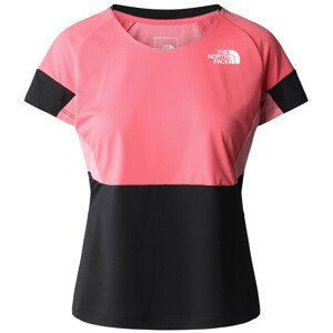 Dámské triko The North Face Bolt Tech Tee Velikost: M / Barva: růžová/černá