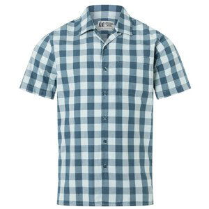 Pánská košile Marmot Muir Camp Novelty SS 2023 Velikost: L / Barva: modrá/bíla