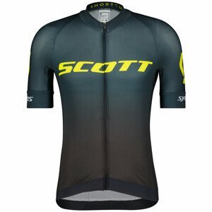 Pánský cyklistický dres Scott RC Pro WC Edt. SS Velikost: M / Barva: černá/žlutá