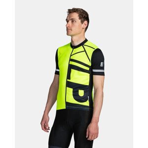 Pánské cyklistické triko Kilpi Cavalet Velikost: L / Barva: žlutá/černá