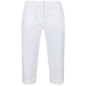 Dámské 3/4 kalhoty Regatta Bayla Capri Velikost: XS / Barva: bílá