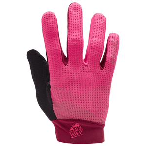 Dětské cyklistické rukavice Silvini Calvi Velikost rukavic: 11-12 / Barva: růžová/fialová