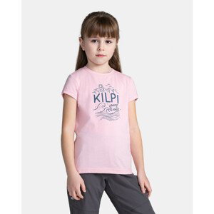 Dětské triko Kilpi Malga Dětská velikost: 110 / Barva: rubínová