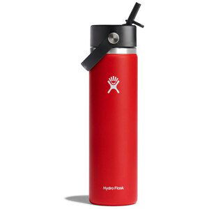 Termolahev Hydro Flask Wide Flex Straw Cap 24 oz Barva: červená