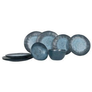 Sada nádobí Gimex Tableware dark blue 12 pcs