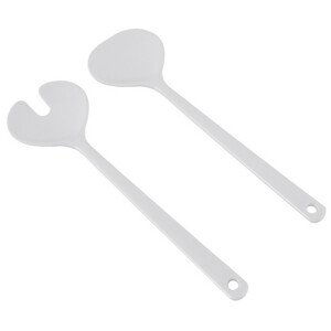 Doplněk na vaření Gimex Salad servers white 2 pcs