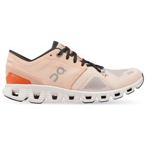 Dámské běžecké boty On Running Cloud X 3 Velikost bot (EU): 38 / Barva: bílá/růžová