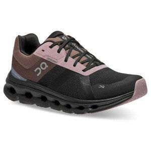 Dámské běžecké boty On Running Cloudrunner Waterproof Black/Grape Velikost bot (EU): 38 / Barva: hnědá