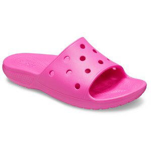 Dětské pantofle Crocs Classic Crocs Slide K Velikost bot (EU): 33-34 / Barva: růžová