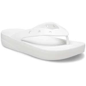Dámské žabky Crocs Classic Platform Flip W Velikost bot (EU): 41-42 / Barva: bílá