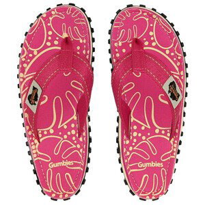 Dámské žabky Gumbies Islander Tropical Pink Velikost bot (EU): 39 / Barva: růžová