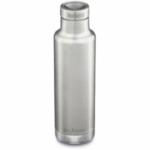 Nerezová termolahev Klean Kanteen Insulated Classic Narrow 25oz (w/Pour Through Cap) Barva: stříbrná