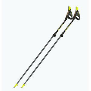 Nordic walking hole Fizan Carbon Pro Impulse S23 Délka holí: 107-120 cm / Barva: černá