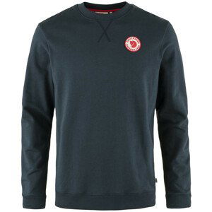 Pánská mikina Fjällräven 1960 Logo Badge Sweater Velikost: XL / Barva: tmavě modrá