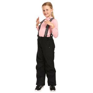 Dětské kalhoty Kilpi Gabone-J Dětská velikost: 134 / Barva: černá