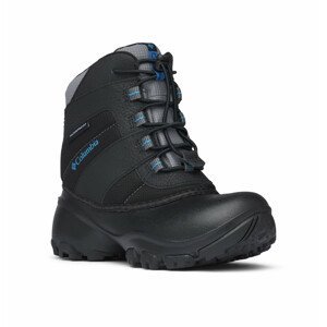 Dětské zimní boty Columbia Youth Rope Tow™ III Waterproof Velikost bot (EU): 33 / Barva: černá