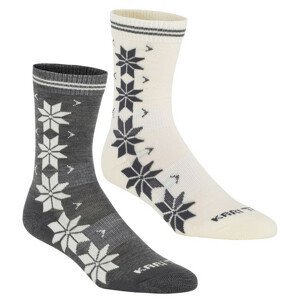 Ponožky Kari Traa Vinst Wool Sock 2 PK Velikost ponožek: 39-41 / Barva: fialová