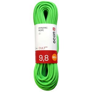Lezecké lano Ocún CULT WR 9,8mm 40m Barva: zelená