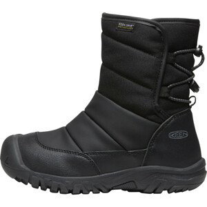 Dětské zimní boty Keen Puffrider Wp Youth Velikost bot (EU): 37 / Barva: černá